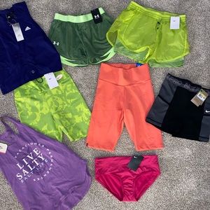 Lot of new women’s athletic clothes